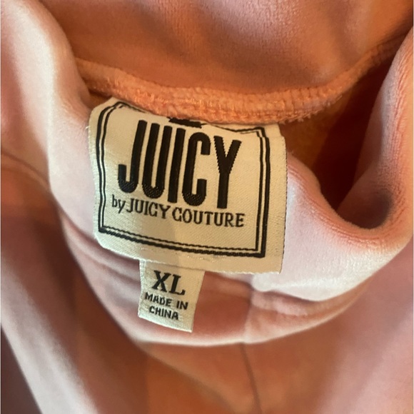 Juicy Couture Pink track pants size XL with pockets - Picture 3 of 5